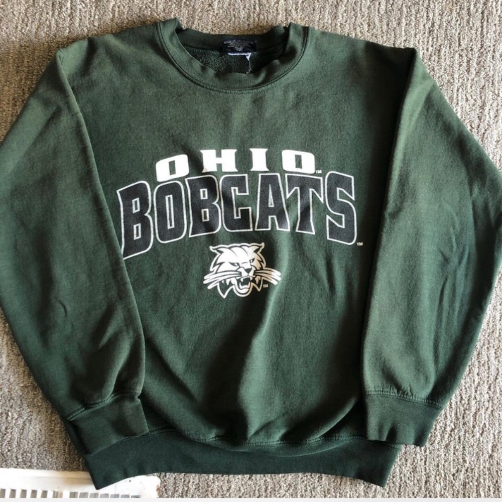 Ohio Bobcats Green Sweater